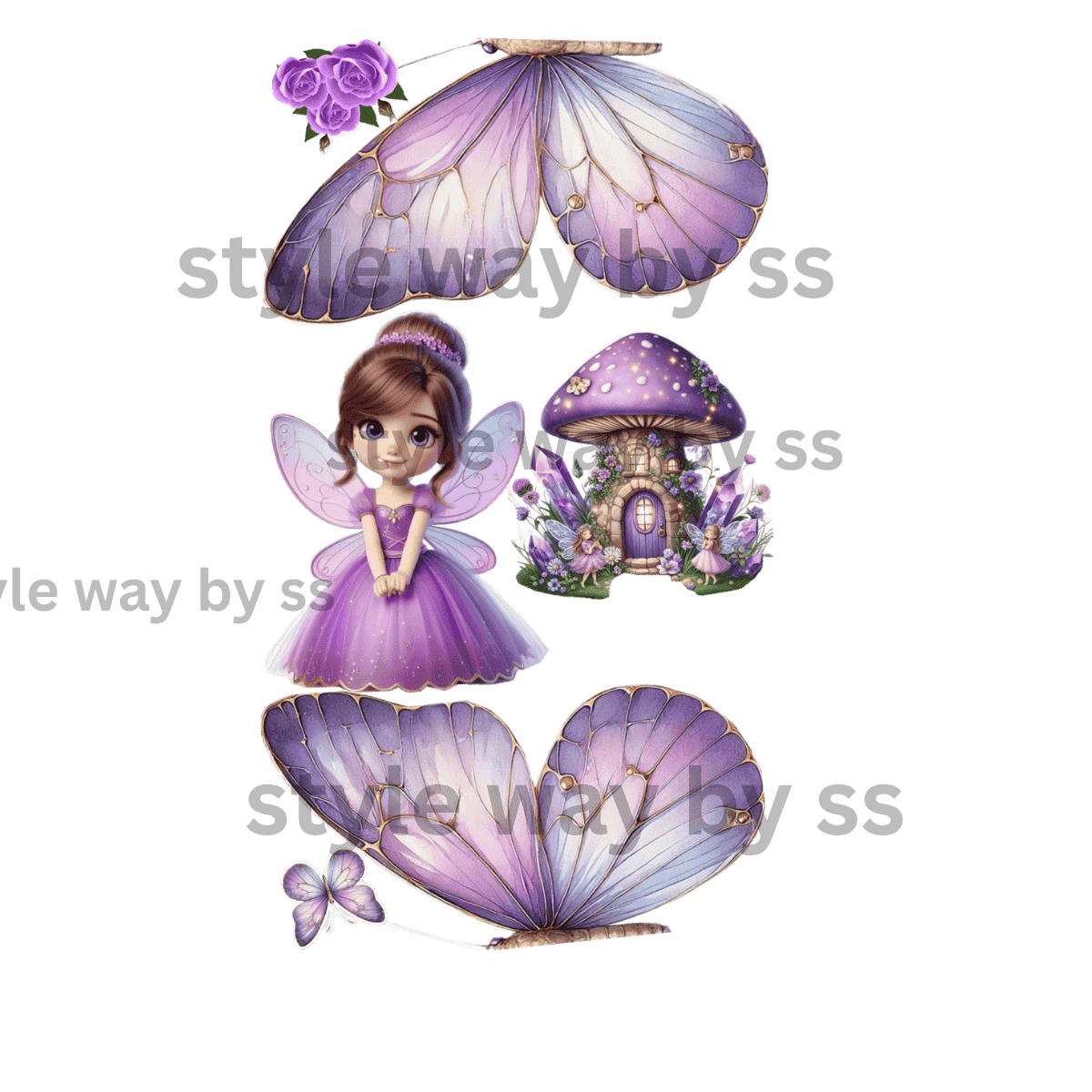 Purple Fairy Set