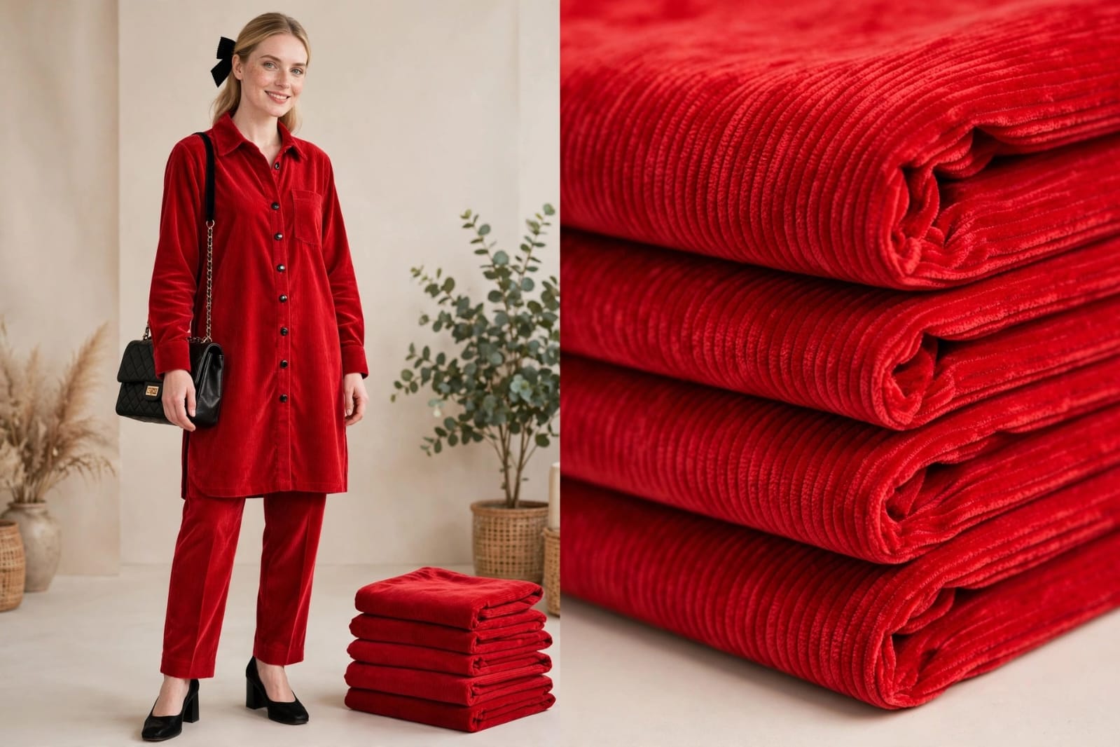 Cortraye Velvet Plain New Colors