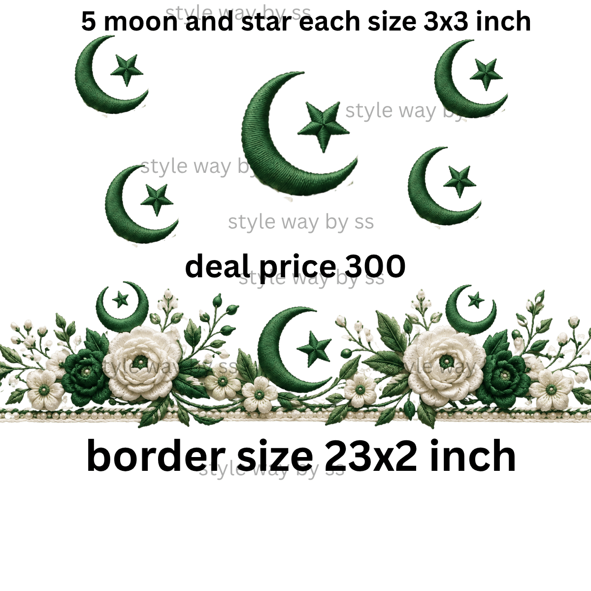 Border With 5 moon Deal