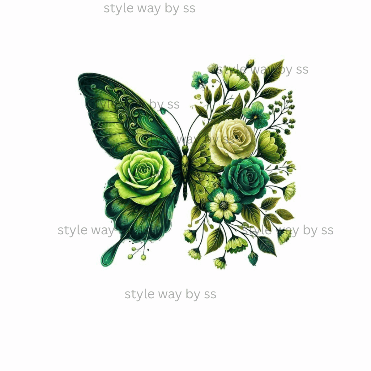 Floral Butterfly
