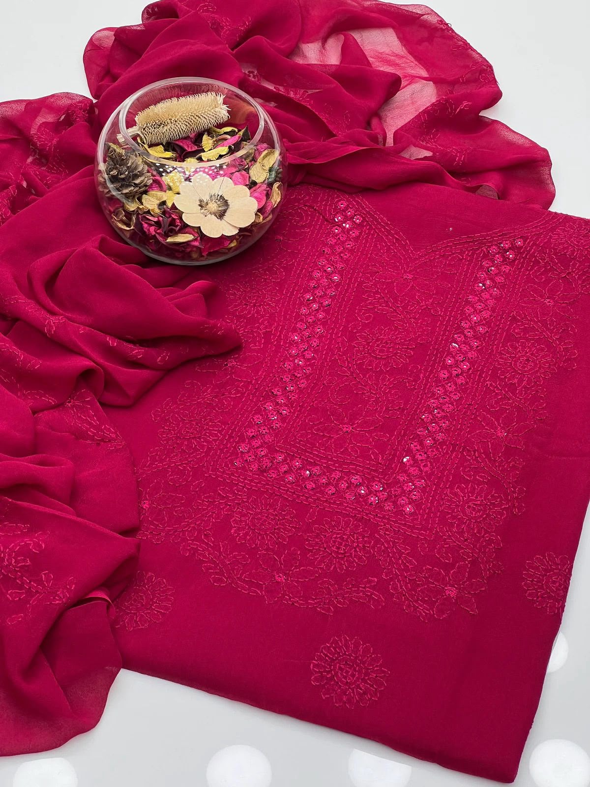 Shadow Sheesha Gala Dress – 2 Pcs Chiffon Dress