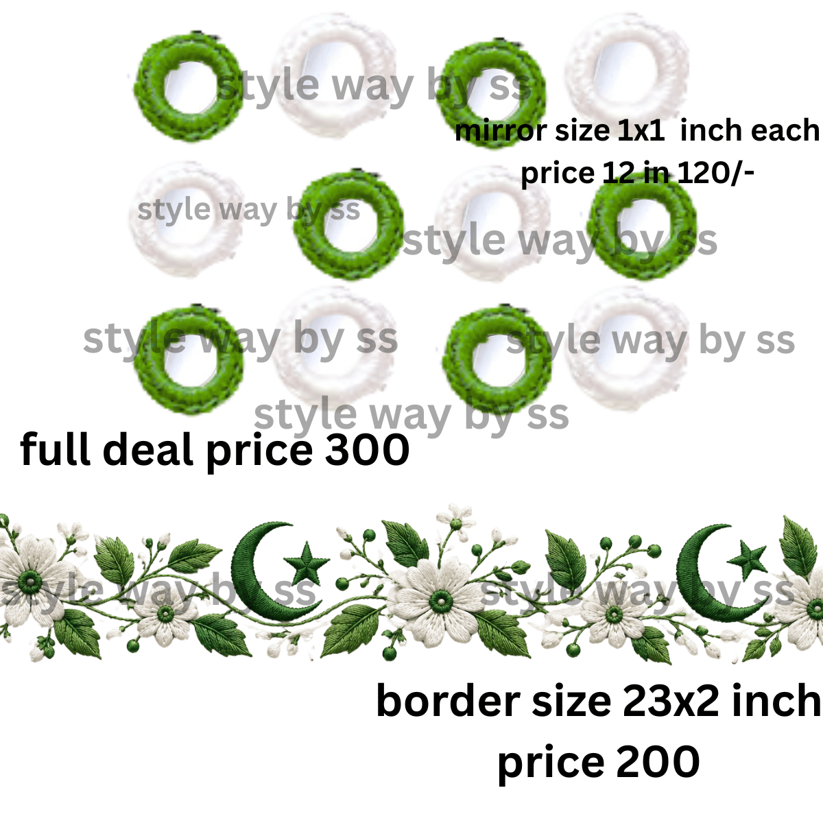Border With Mirror