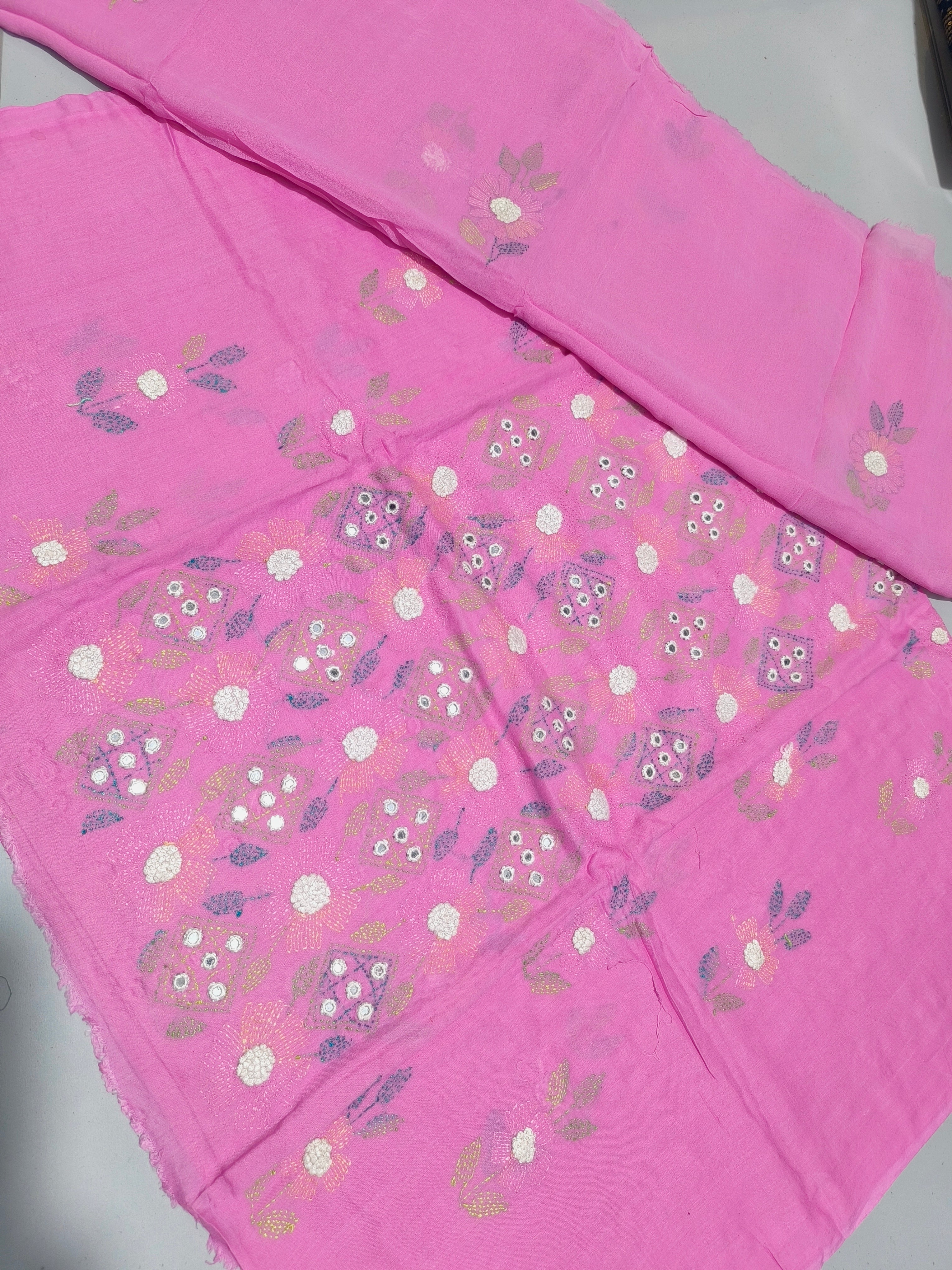 Kacha boor Lawn Dress