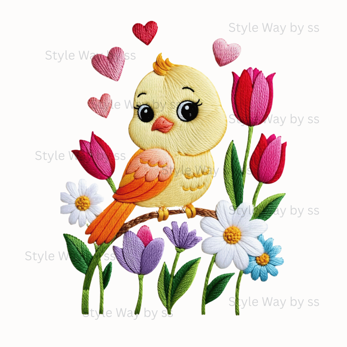 Tweety thread effect