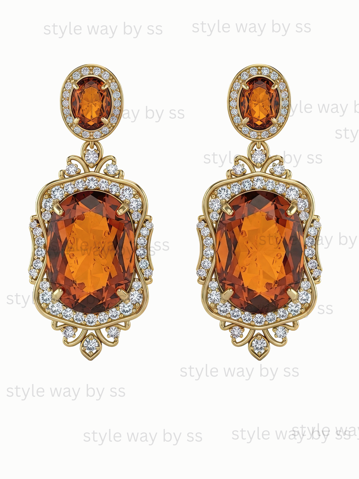 Broch Style pair