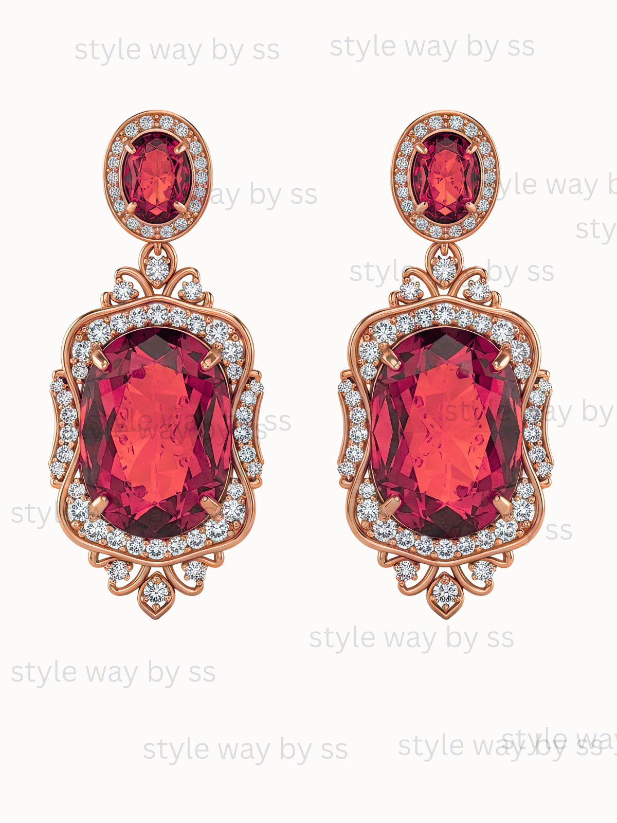 Broch Style pair