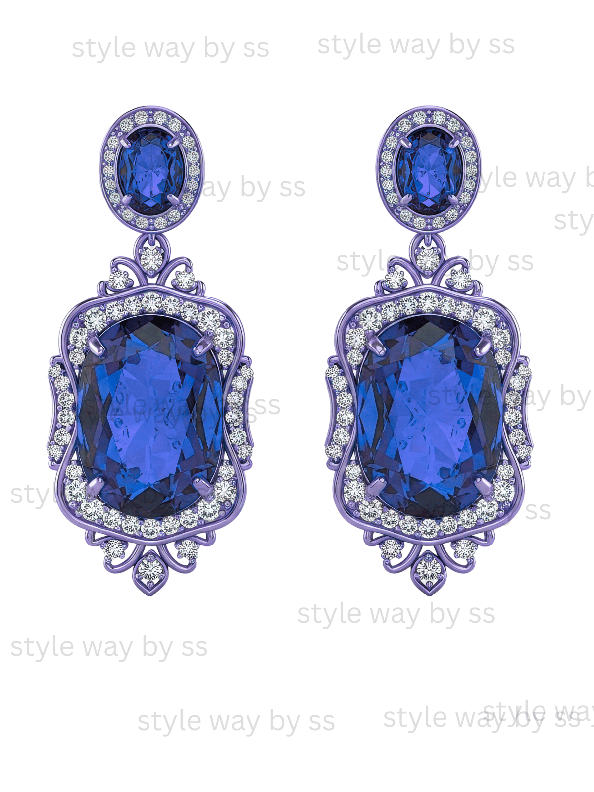Broch Style pair