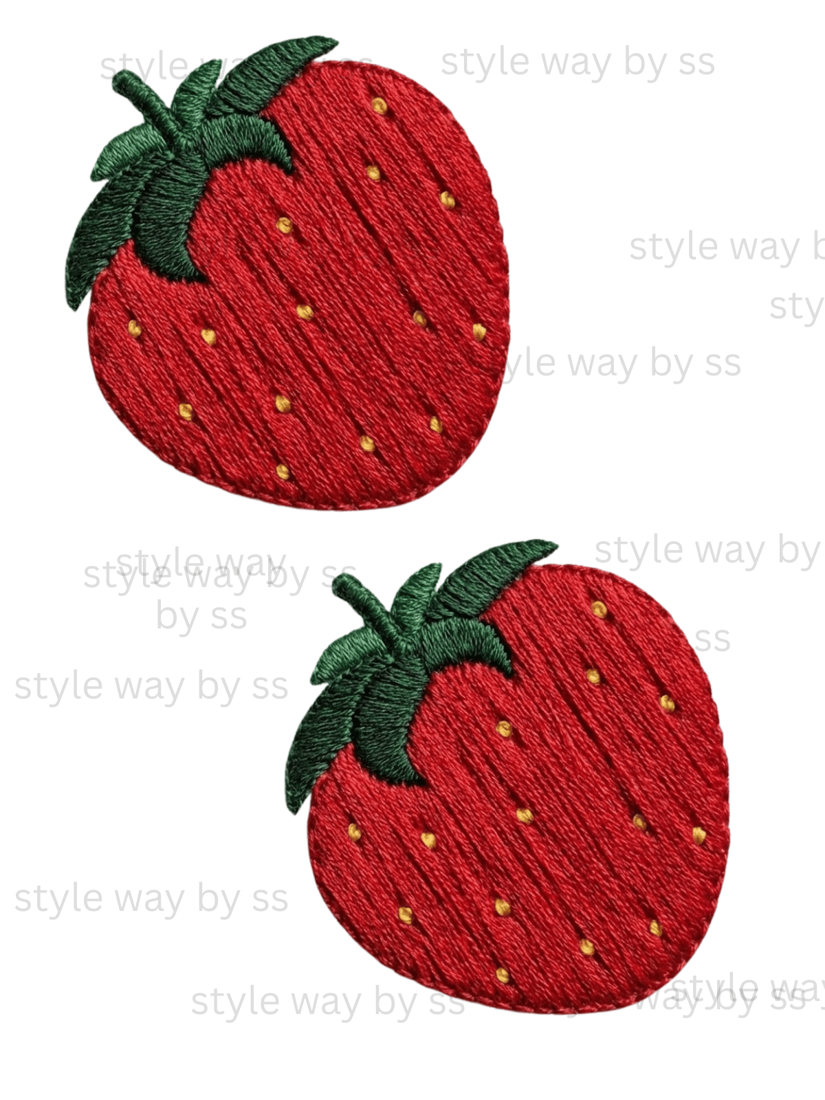 pair of thread strawberry