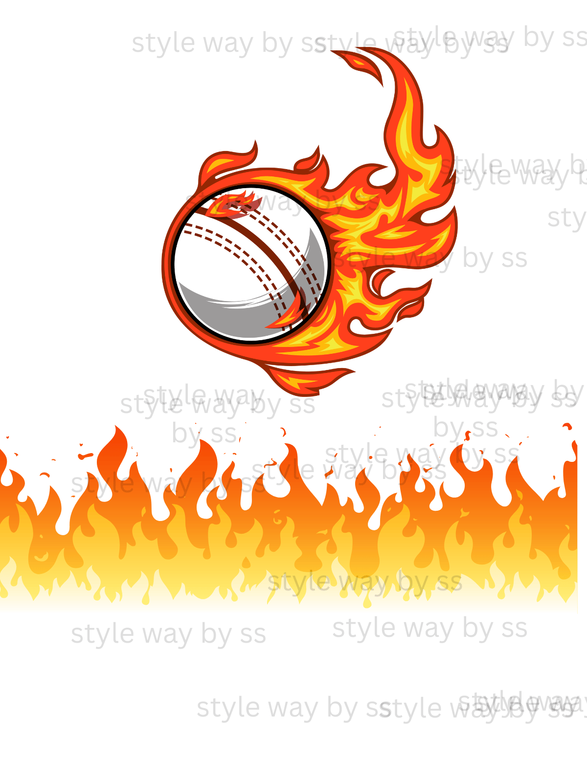 Fire ball and Border