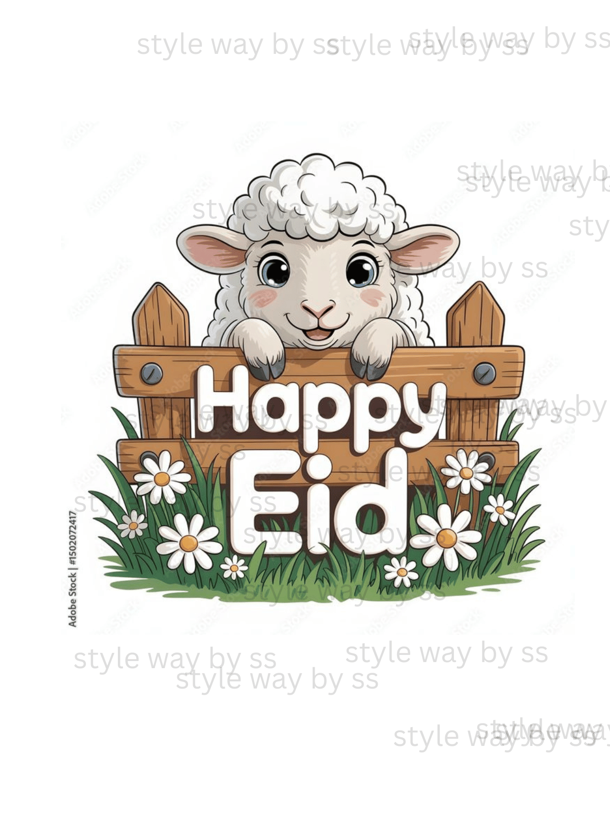 Happy eid goat