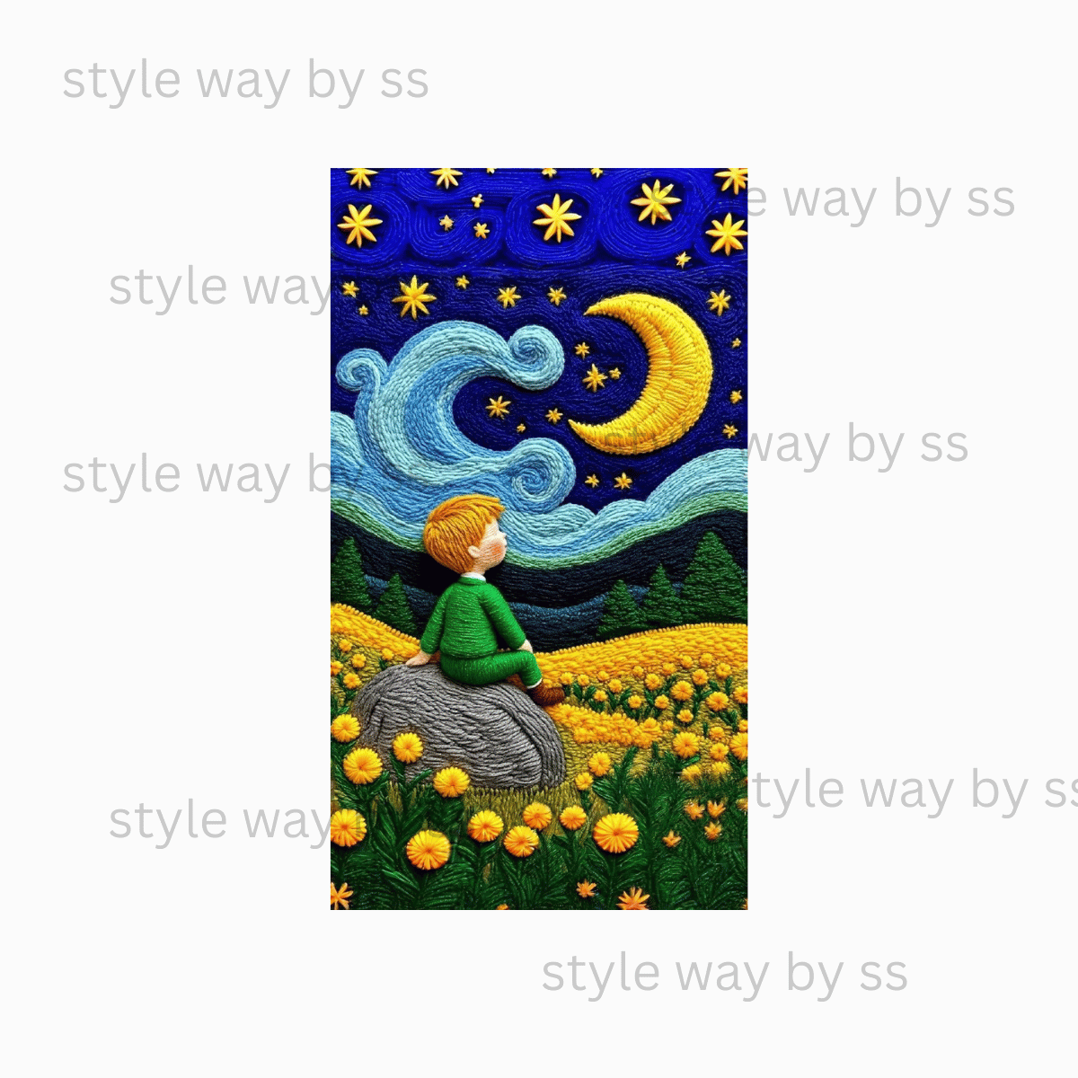 Boy in Night