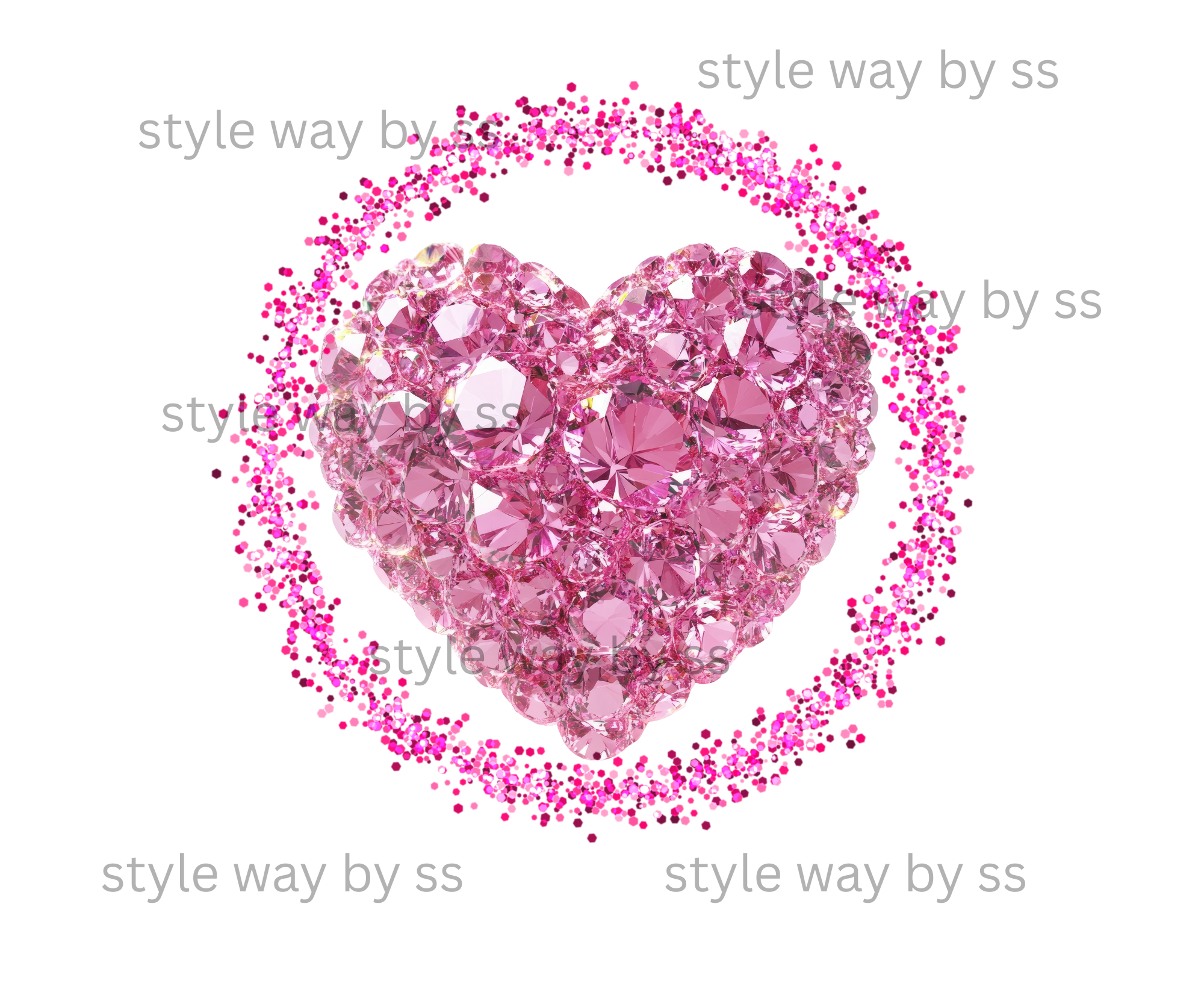 crystal heart