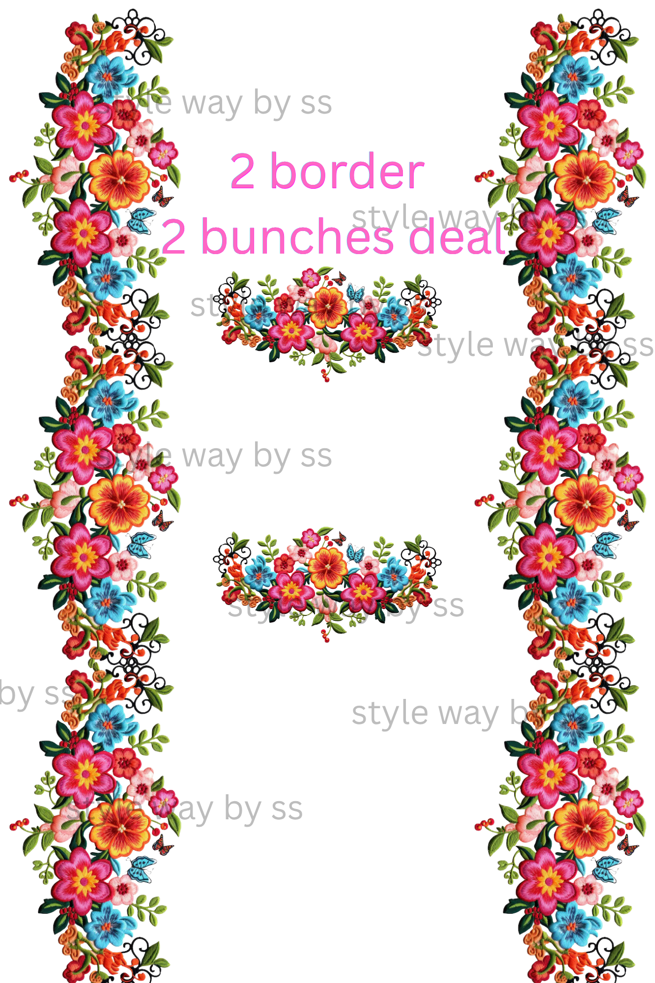 multi flower set